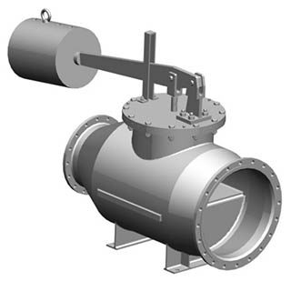 Клапаны предохранительные DN 400/600 ЧЗЭМ типа 788-400/600-0